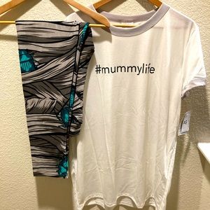 Lularoe Tall & Curvy Legging and XL Liv Top Mummy